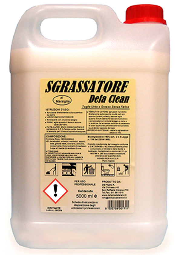 Sgrassatore defa clean marsiglia 5000 ml
