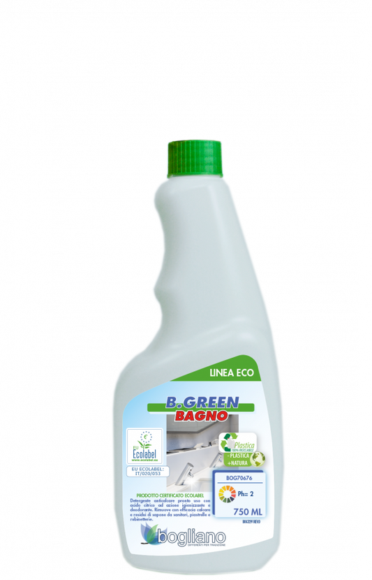 BAGNO B.GREEN ECOLABEL flacone 750 ml.