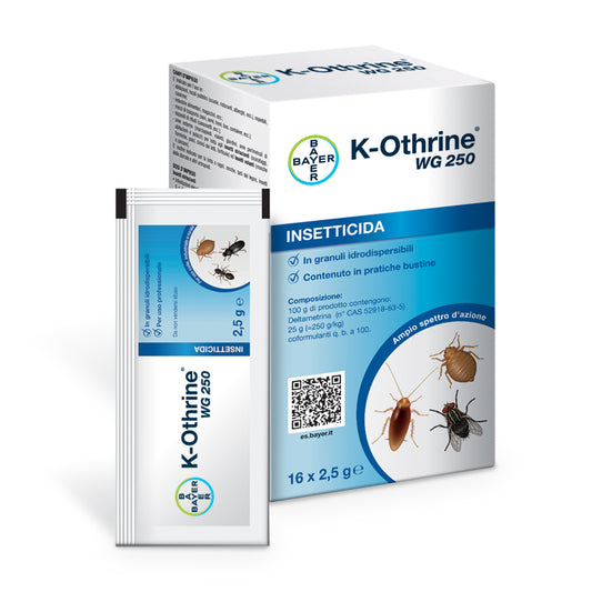 K-OTHRINE WG 250 bustine 16 x 2,5 gr.